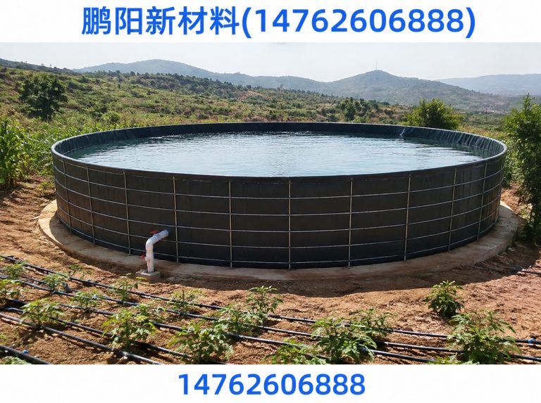 宿迁经济技术开发区高标准农田蓄水池展示图